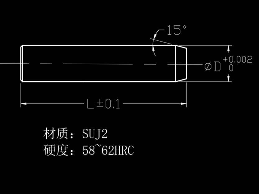 圆柱型定位销——精密型